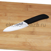 Керамический нож Русский Повар с лезвием из белой керамики 130 мм.